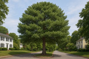 Gray Pine (Pinus sabiniana) in the summer
