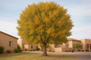 Gray Willow in Autumn