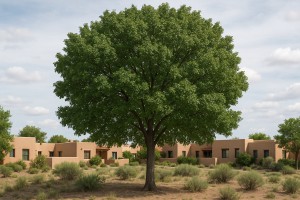 Speckled Alder in the summer