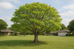 Hawaiian Coral Tree in Spring