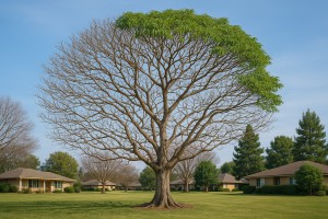 Hawaiian Coral Tree in Winter