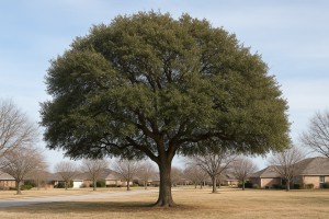 Holm Oak in Winter