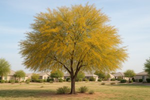 Honey Mesquite in Autumn