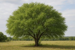 Mesquite in the summer