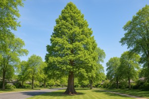 Incense Cedar in Spring