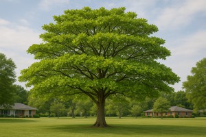 Indian Almond in Spring