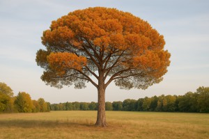 Italian Stone Pine in Autumn