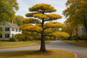 Japanese Black Pine in Autumn
