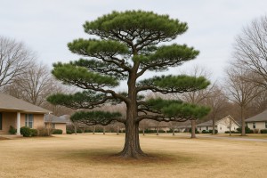 Japanese Black Pine in Winter
