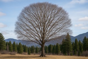 Japanese Zelkova in Winter
