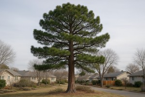 Jeffrey Pine in Winter
