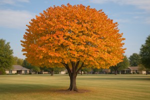 Judas Tree in Autumn