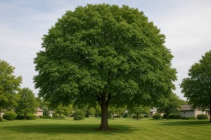 Kentucky Coffeetree in the summer