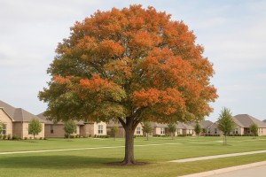 Lacey Oak in Autumn