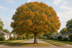 Laurel Oak in Autumn
