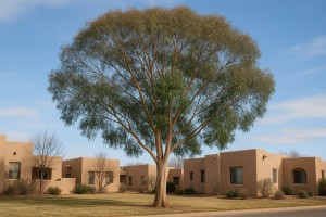 Lemon-scented Gum in Winter