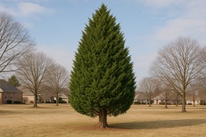 Leyland Cypress in Winter