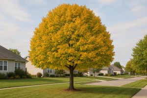 Littleleaf Linden in Autumn