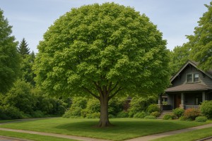 Littleleaf Linden in the summer