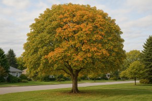 Manila Tamarind in Autumn