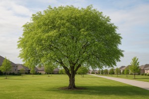 Manila Tamarind in Spring