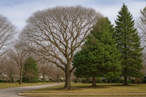 Manila Tamarind in Winter