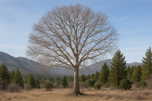 Mexican Sycamore in Winter