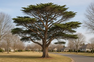 Monterey Cypress in Winter