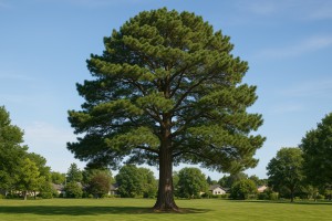 Monterey Pine (Pinus radiata) in the summer