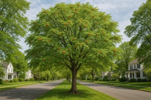 Mountain Ash in Spring
