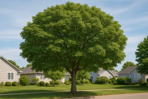 Mountain Ash in the summer