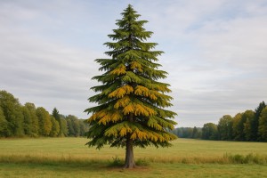 Mountain Hemlock in Autumn