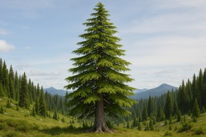 Mountain Hemlock in Spring