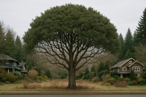 Myrtle Oak in Winter