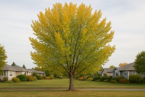 Narrowleaf Cottonwood in Autumn