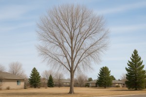 Narrowleaf Cottonwood in Winter