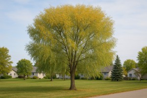 Narrowleaf Willow in Autumn