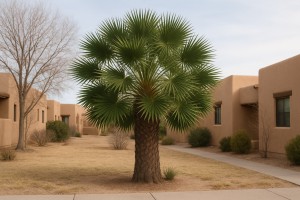 Needle Palm in Winter