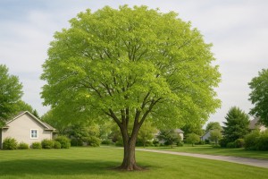 Norfolk Island Hibiscus in Spring