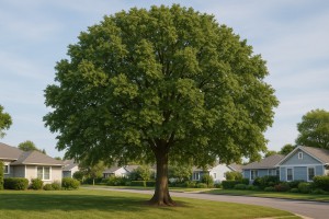 Northern Pin Oak in Summer