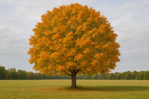 Norway Maple in Autumn