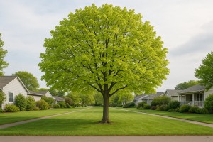 Norway Maple in Spring