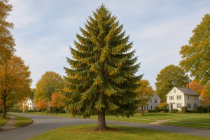 Norway Spruce in Autumn