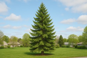 Norway Spruce in Spring