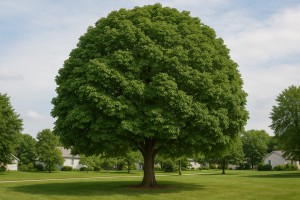 Ohio Buckeye in the summer