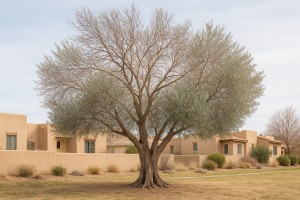 Olive Tree in Winter