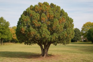One-seed Juniper in Autumn