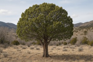 One-seed Juniper in Winter