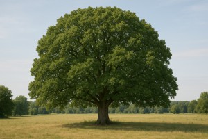 Garry Oak in the summer