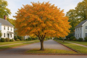 Pacific Crabapple in Autumn
